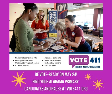 Facebook post - Vote411 2022 postcard