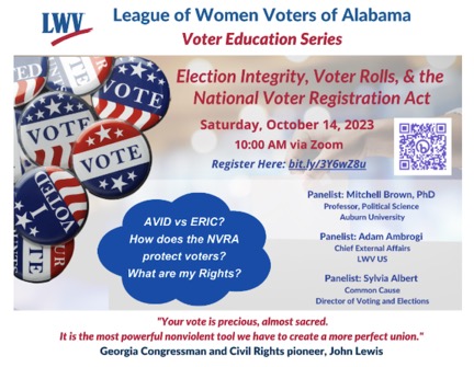 Election Integrity, Voter Rolls, &#38; NVRA